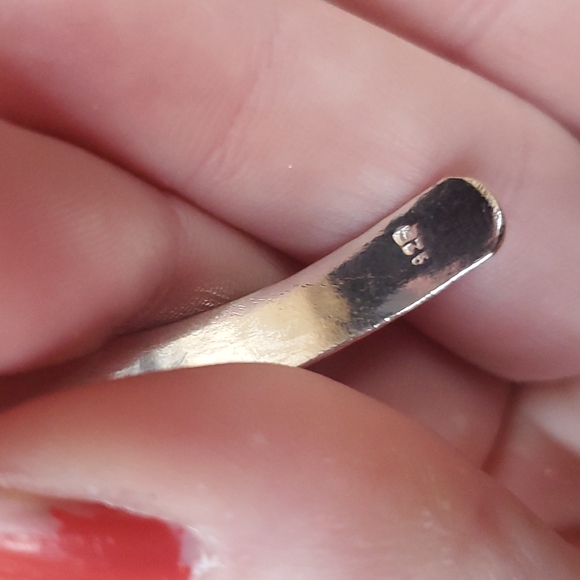 New Pink Rainbow Moonstone 925 Silver Butterflies Poison Cuff Bracelet. - Picture 3 of 12